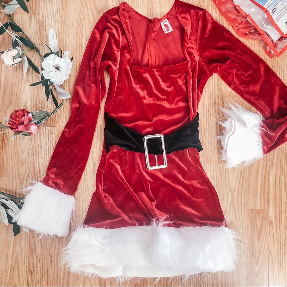 Mrs. Claus Santa Dress Size S/M